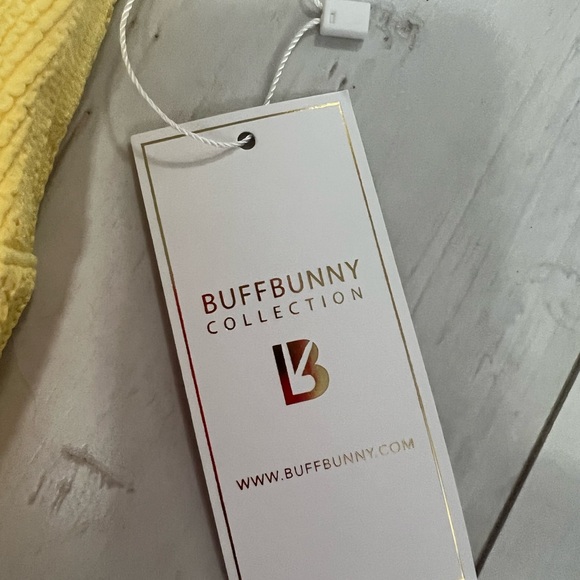 New with tags buff bunny yellow ribbed leggings - Picture 6 of 8